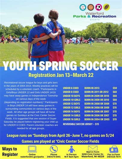 Youth Spring Soccer