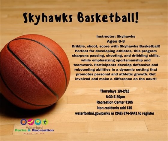 Skyhawks Basketball Class