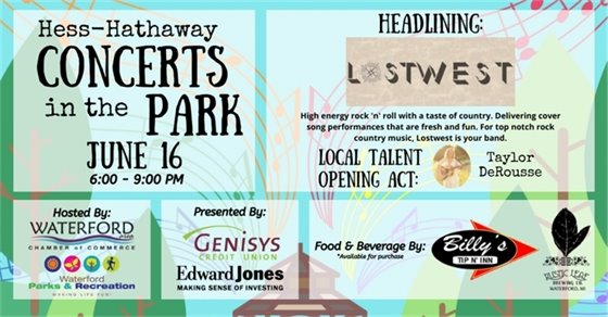 Concerts in the Park June 16