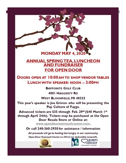 2020 Tea & Luncheon