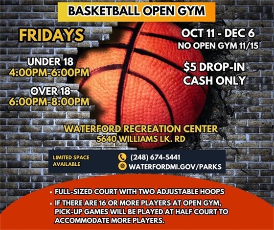 Open Gym Basketball