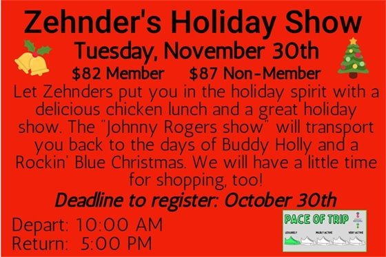 Zehnder's Holiday Show