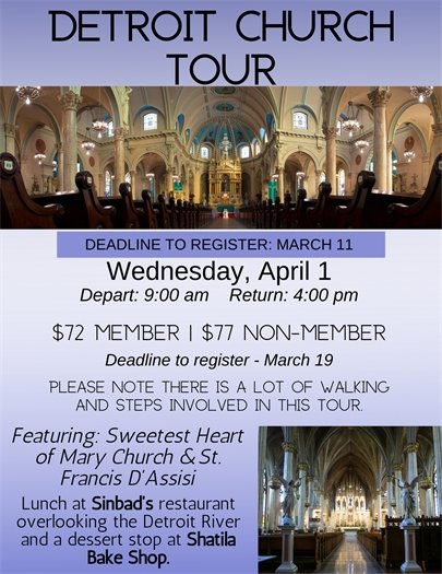 Detroit Church Tour