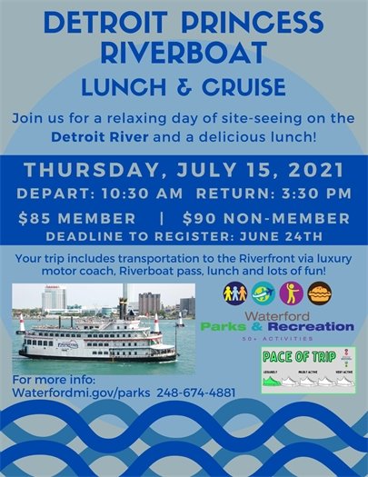 Detroit Princess Riverboat Cruise
