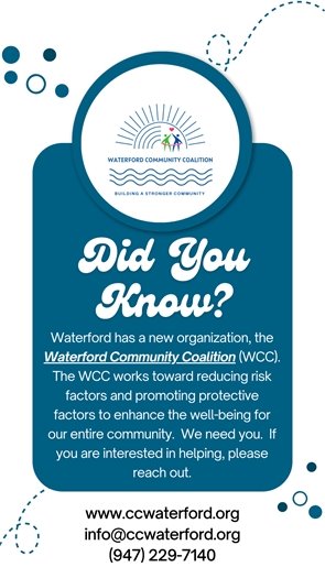Waterford Community Coalition did you know