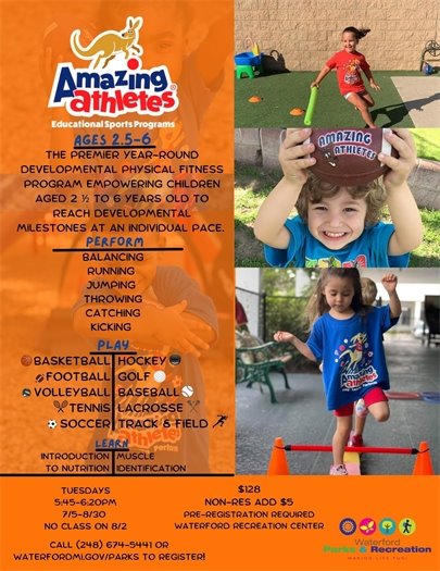 Amazing Athletes Class