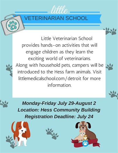 Little Veterinarian School Camp