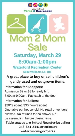 Mom 2 Mom Sale