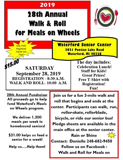 Walk & Roll for Meals on Wheels