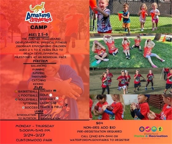 Amazing Athlete Evening Camp