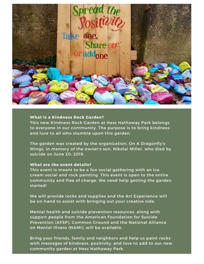 Kindness Rock Garden