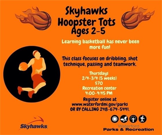 Skyhawks Hoopster Tots