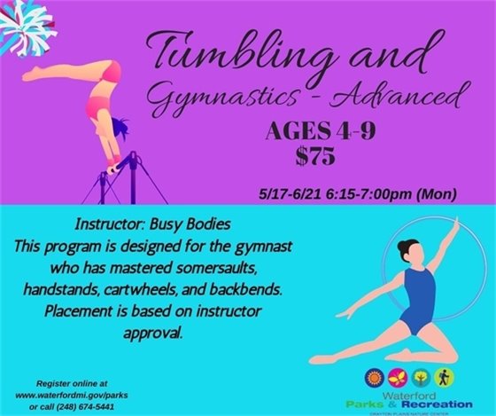 Advanced Tumbling Gymnastics