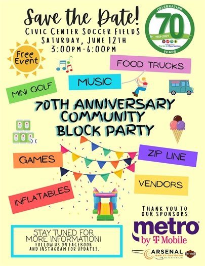Save the Date - Community Block Party
