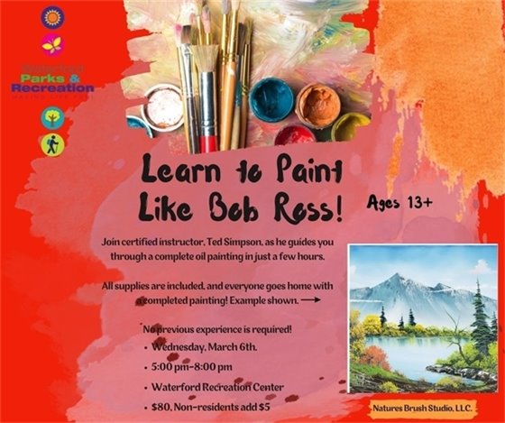 Paint like Bob Ross