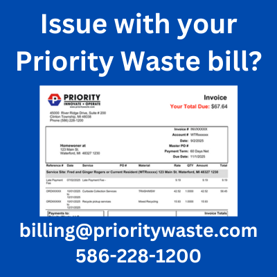 PW billing issue Report Online